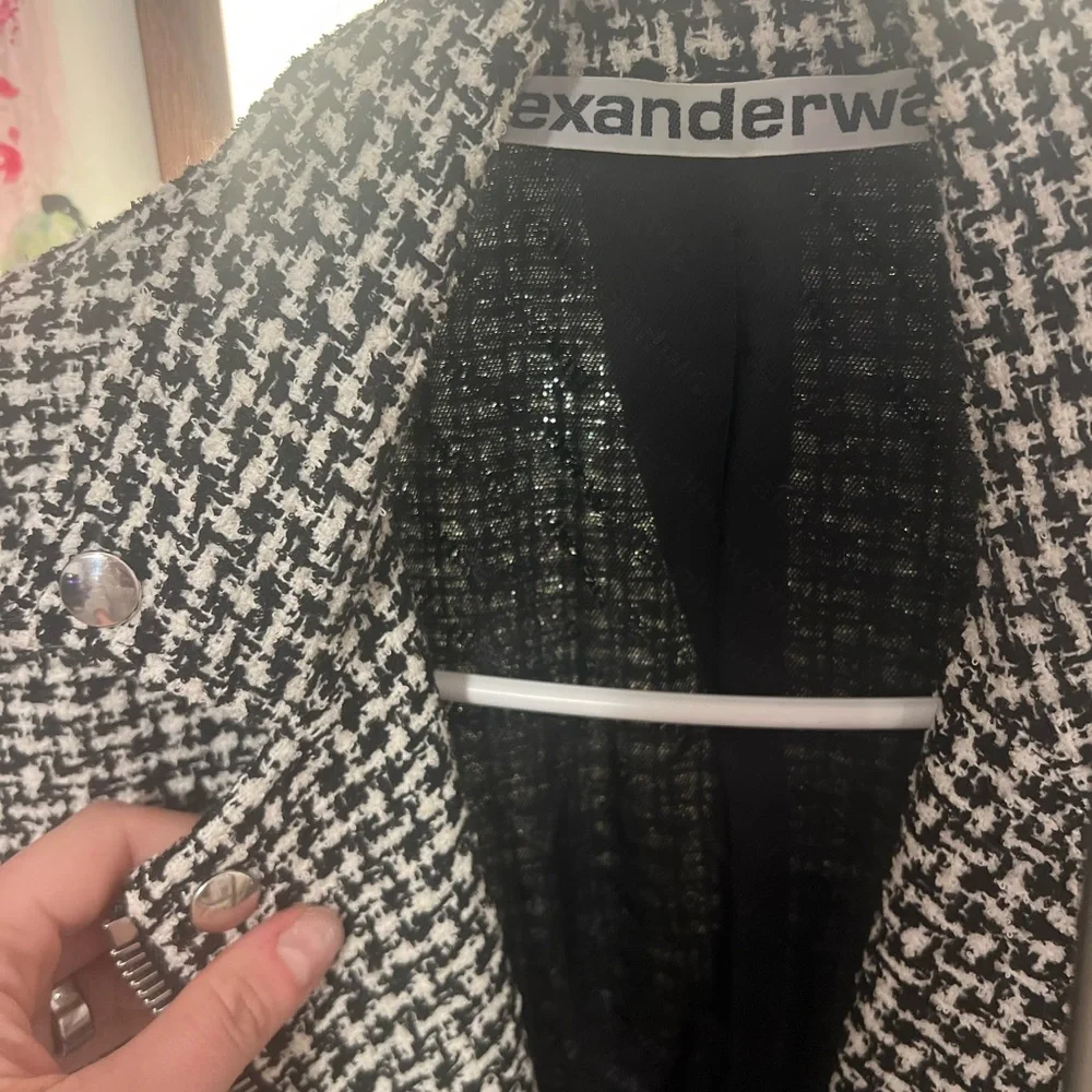 Stylish Alexander Wang plaid jacket - Picture 5 of 8